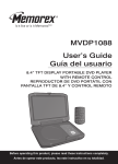 Memorex MVDP1088 DVD Player User Manual