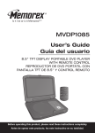 Memorex MVDP1085 DVD Player User Manual