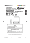 Memorex MVD2113 TV DVD Combo User Manual