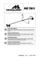 McCulloch 115376827 Trimmer User Manual