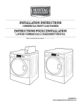 Maytag W10353871A Washer User Manual