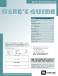 Maytag MSD2735GRS Refrigerator User Manual