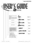 Maytag MGC5536BDW Cooktop User Manual