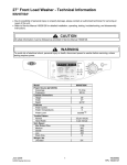 Maytag MAH8700A Washer User Manual