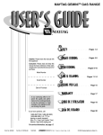 Maytag GEMINI Range User Manual