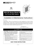 Marley Engineered Products B Fan User Manual