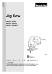 Makita 4340CT Saw User Manual