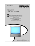 Magnavox MC194DMG TV VCR Combo User Manual