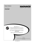 Magnavox 27MS3404R Stereo System User Manual
