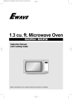 Magic Chef EW13F1B Microwave Oven User Manual