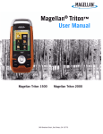 Magellan 604-0245-001 A GPS Receiver User Manual