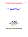 LXE MX3-CE Laptop User Manual