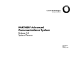 Lucent Technologies partner advanced communications system Marine Radio User Manual