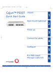 Lucent Technologies P333T Switch User Manual