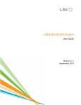 LSI SAS6160 Switch User Manual