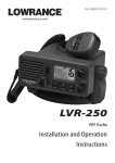 Lowrance electronic LVR