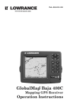 Lowrance electronic Baja 480C GPS Receiver User Manual