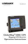 Lowrance electronic 5200C GPS Receiver User Manual