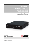 LOREX Technology L104V Series DVR User Manual