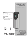 Lochinvar SNR150-100 Water Heater User Manual