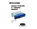 Linksys EG0801W Switch User Manual