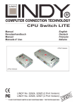 Lindy 32925 Switch User Manual