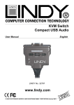 Lindy 32797 Switch User Manual