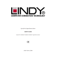 Lindy 25008 Switch User Manual