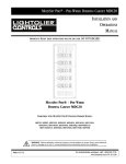 Lightolier MDC20 CD Player User Manual