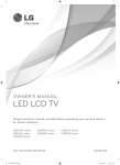 Life is good 47LM6200 Flat Panel Television User Manual
