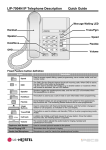 LG Electronics LIP-7004N Telephone User Manual