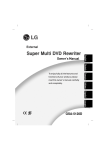 LG Electronics GSA-5120D DVD Player User Manual