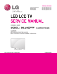 LG Electronics 70LB7100 Flat Panel Television User Manual