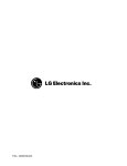 LG Electronics 380H-ZA Flat Panel Television User Manual