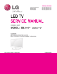 LG Electronics 26LN46**-Z* Flat Panel Television User Manual