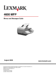 Lexmark 430 Printer User Manual