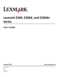 Lexmark 30G2127 Printer User Manual