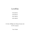 LevelOne FPS-2013TXU Printer User Manual