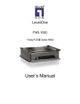 LevelOne FNS-1000 Network Card User Manual
