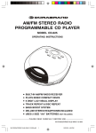 Lenoxx Electronics CD625 CD Player User Manual