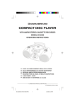 Lenoxx Electronics CD-2036 CD Player User Manual