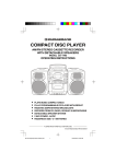 Lenoxx Electronics CD-1493 CD Player User Manual