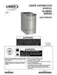 Lennox International Inc. EL280DF Furnace User Manual