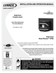 Lennox Hearth PI40 Indoor Fireplace User Manual