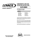 Lennox Hearth LBC-3824-H Indoor Fireplace User Manual