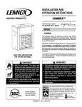 Lennox Hearth 38AEP Indoor Fireplace User Manual