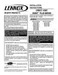 Lennox Hearth 2-EN53-VDLPM Indoor Fireplace User Manual