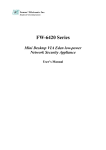 Lanner electronic FW-6420 Network Card User Manual