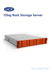 LaCie 12big Rack Storage Server Server User Manual
