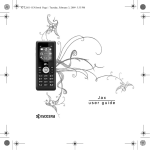 Kyocera VMS130 Cell Phone User Manual